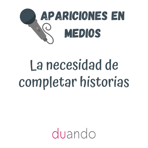 La necesidad de completar historias