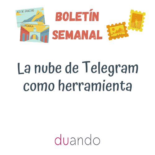 La nube de Telegram como herramienta