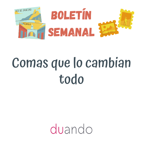 Comas que lo cambian todo