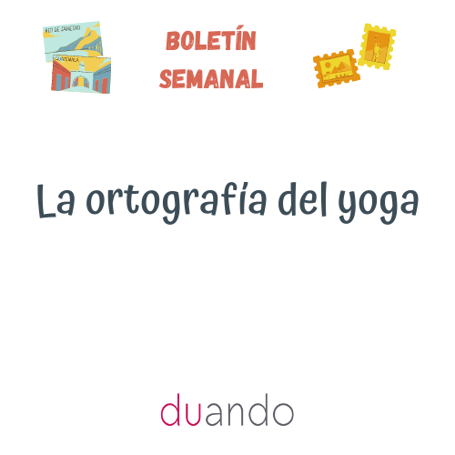 La ortografía del yoga