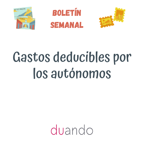 Gastos deducibles por los autónomos